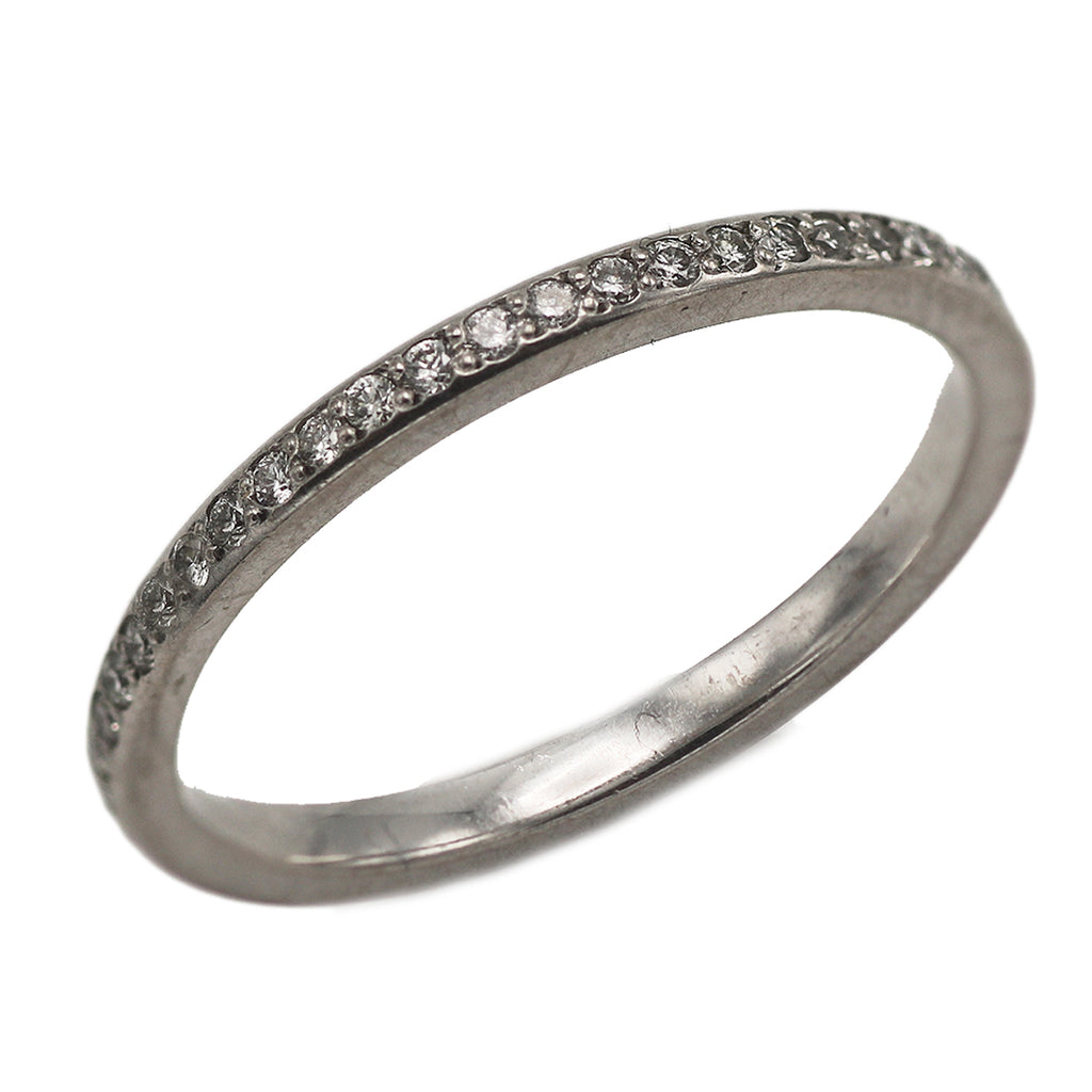 Outlet Jacob Issacharoff Diamonds 18ct White Gold Eternity Ring