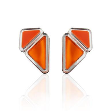 Chalk Jewellery Rizu Earrings in Aperol Spritz