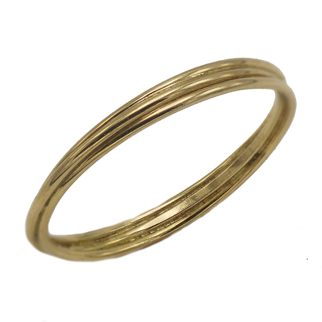 Outlet Yen 18ct Yellow Gold Slim Ring