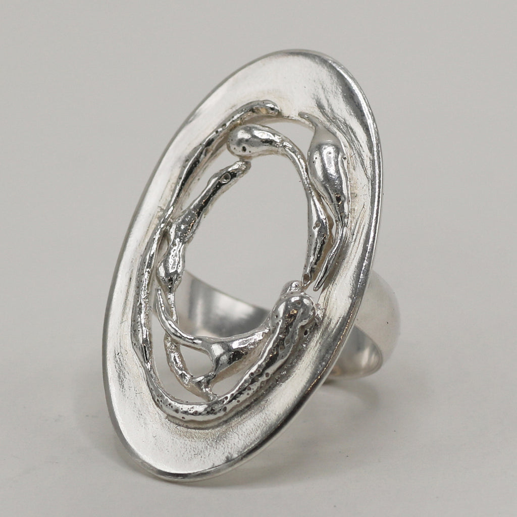 Imogen Moran Exposed Silver Ring