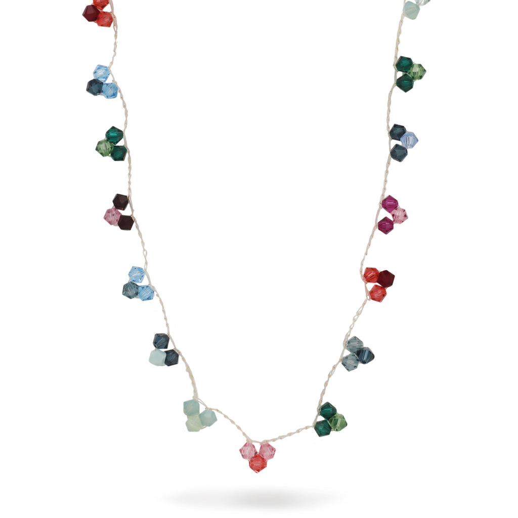 Hester Zagt Rainbow Crystal Necklace