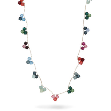 Hester Zagt Rainbow Crystal Necklace