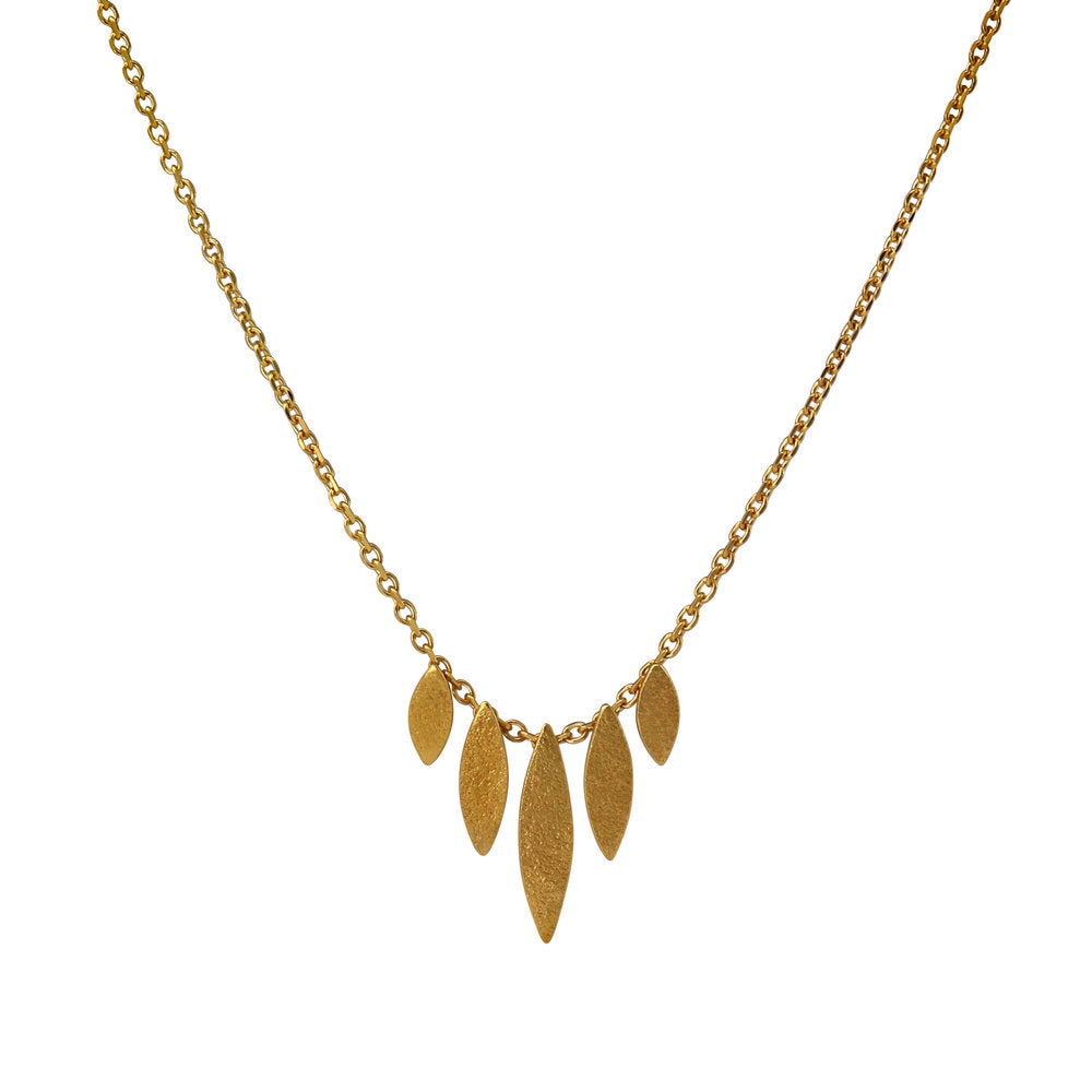 Cara Tonkin Icarus Graduated Gold Necklace