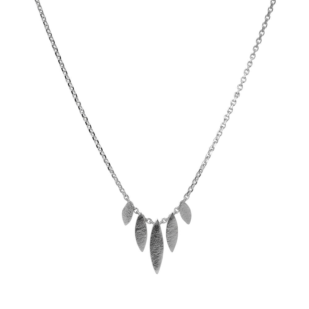 Cara Tonkin Icarus Graduated Silver Necklace