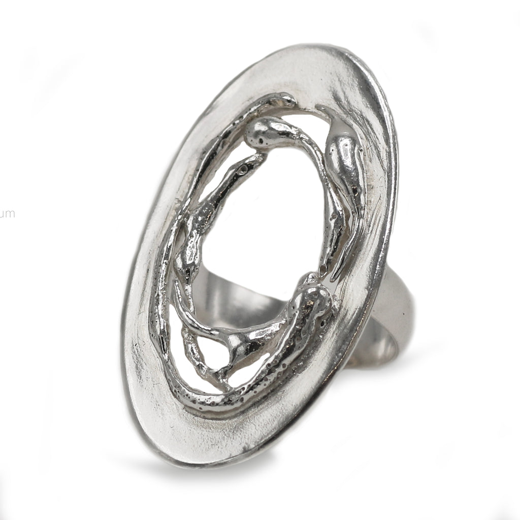 Imogen Moran Exposed Silver Ring