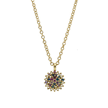 Maya Selway Sapphire and Diamond Multi Coloured Pendant