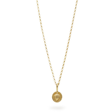 Lucy Stopes-Roe Gold Acorn Pendant