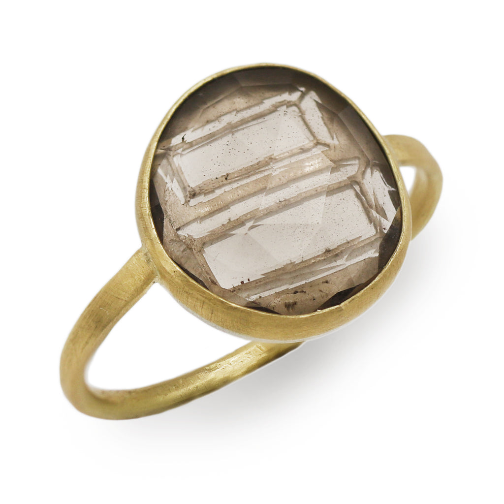 Carola Solcia Smokey Quartz Ring