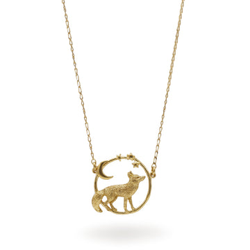 Lucy Stopes-Roe Stargazing Fox Necklace