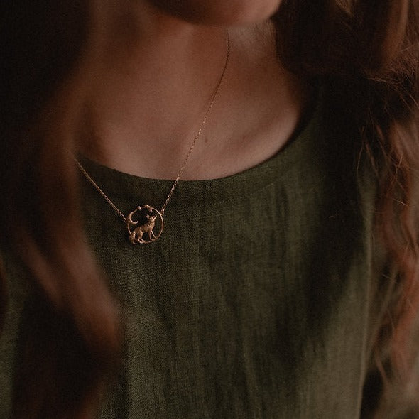 Lucy Stopes-Roe Stargazing Fox Necklace