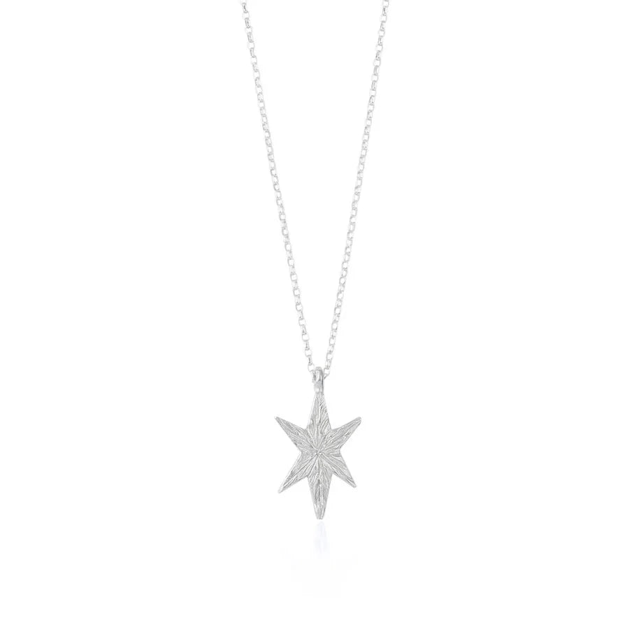 Momocreatura North Star Silver Necklace