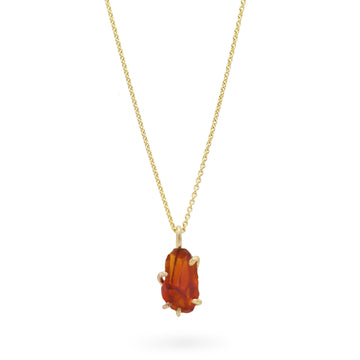 Variance Objects Citrine Pendant in Yellow & Rose Gold