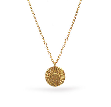 Momocreatura Sun Disc Pendant